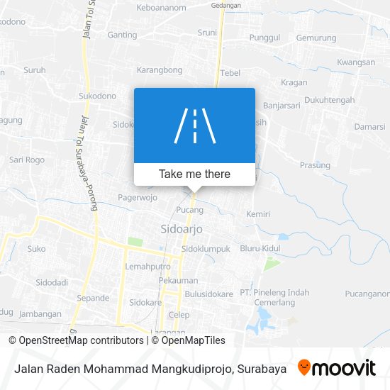 Jalan Raden Mohammad Mangkudiprojo map