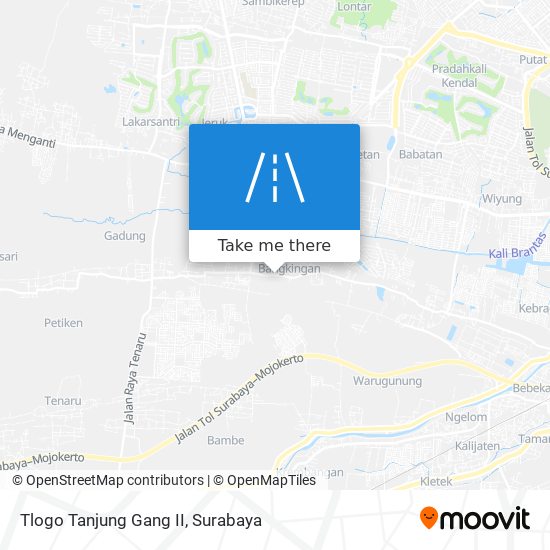 Tlogo Tanjung Gang II map