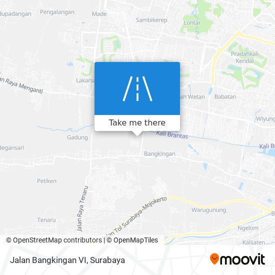 Jalan Bangkingan VI map