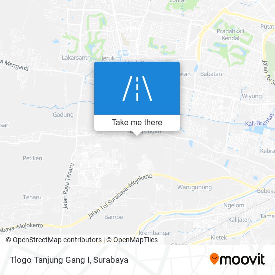 Tlogo Tanjung Gang I map
