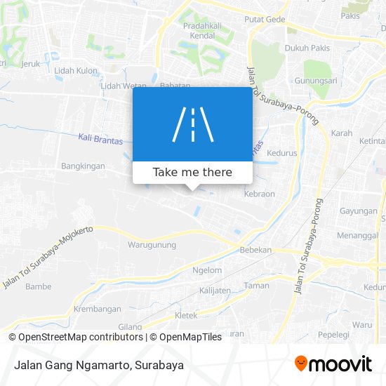 Jalan Gang Ngamarto map