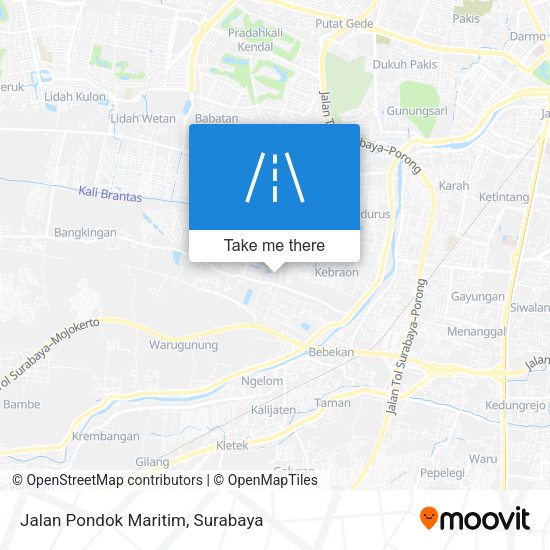 Jalan Pondok Maritim map
