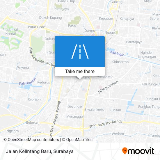 Jalan Kelintang Baru map