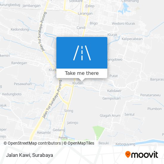 Jalan Kawi map