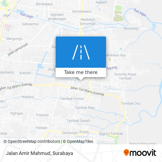 Jalan Amir Mahmud map