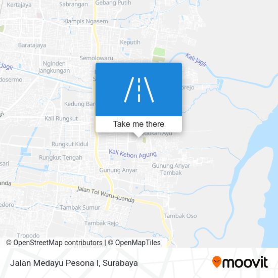 Jalan Medayu Pesona I map