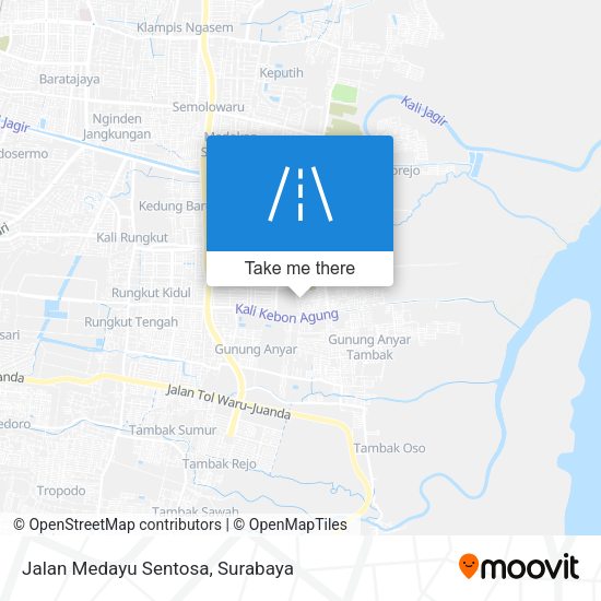 Jalan Medayu Sentosa map