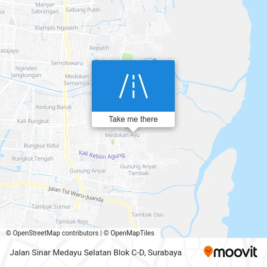 Jalan Sinar Medayu Selatan Blok C-D map