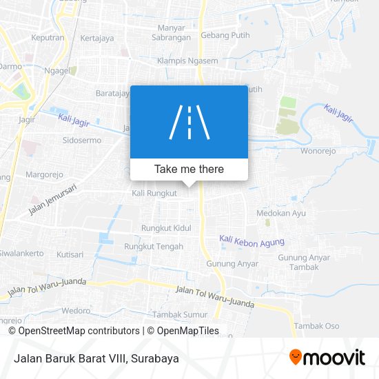 Jalan Baruk Barat VIII map