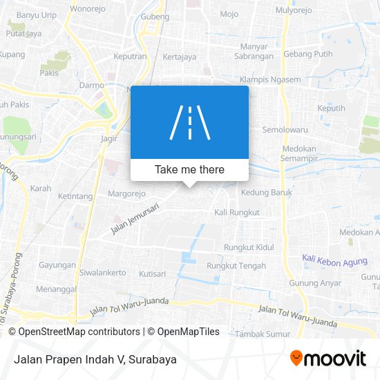 Jalan Prapen Indah V map