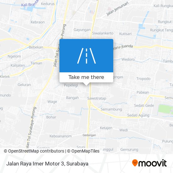 Jalan Raya Imer Motor 3 map