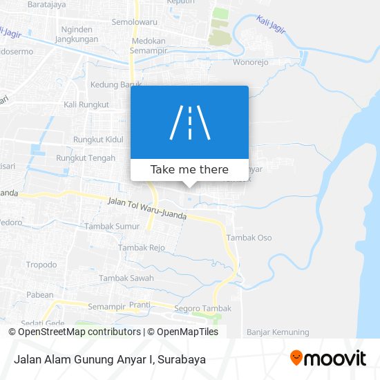 Jalan Alam Gunung Anyar I map