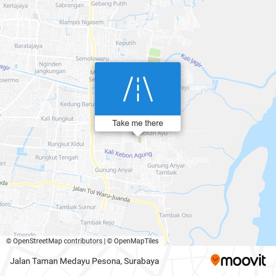 Jalan Taman Medayu Pesona map