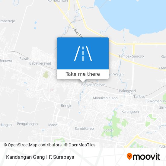 Kandangan Gang I F map