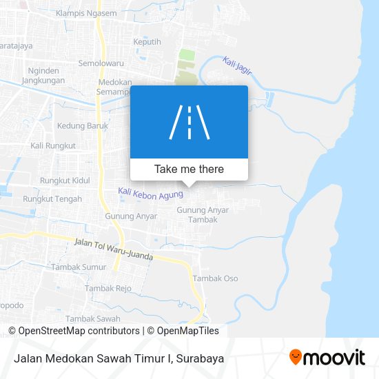 Jalan Medokan Sawah Timur I map