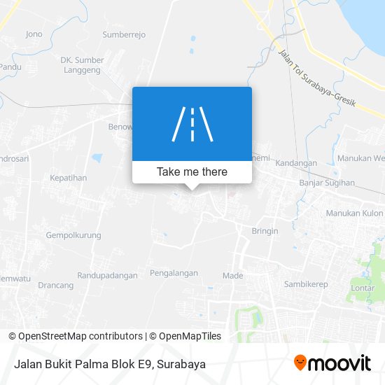 Jalan Bukit Palma Blok E9 map