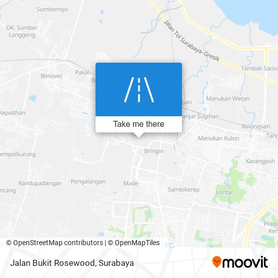Jalan Bukit Rosewood map