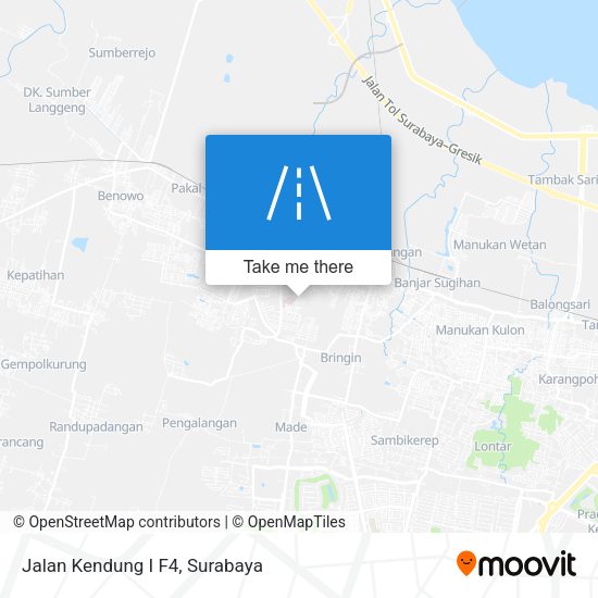 Jalan Kendung I F4 map