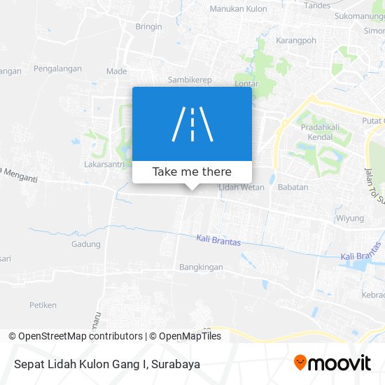 Sepat Lidah Kulon Gang I map