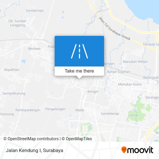 Jalan Kendung I map