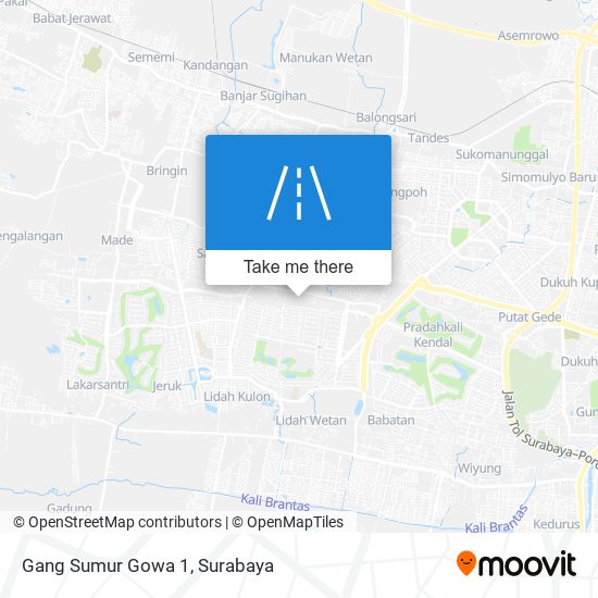 Gang Sumur Gowa 1 map