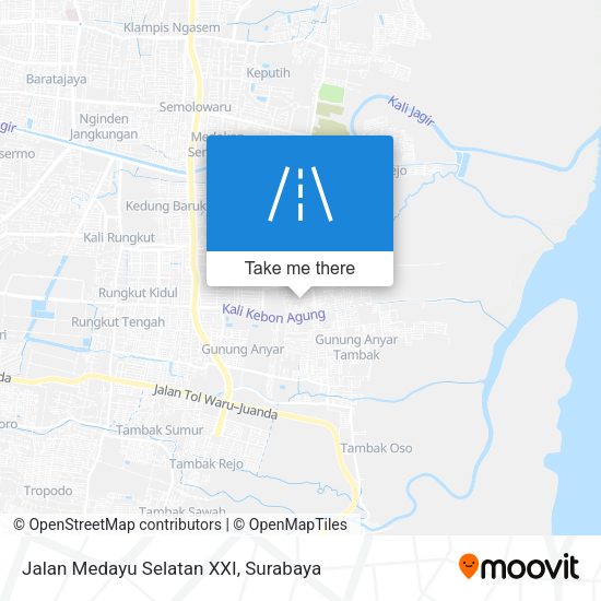 Jalan Medayu Selatan XXI map