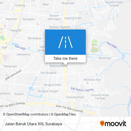 Jalan Baruk Utara XIII map