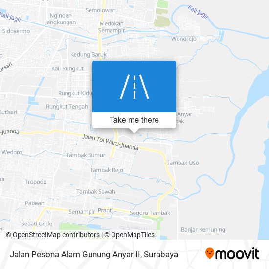 Jalan Pesona Alam Gunung Anyar II map