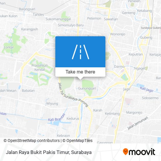 Jalan Raya Bukit Pakis Timur map