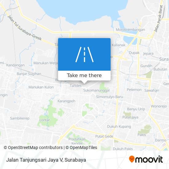 Jalan Tanjungsari Jaya V map