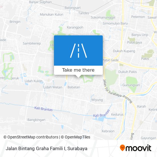 Jalan Bintang Graha Famili I map