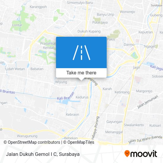 Jalan Dukuh Gemol I C map
