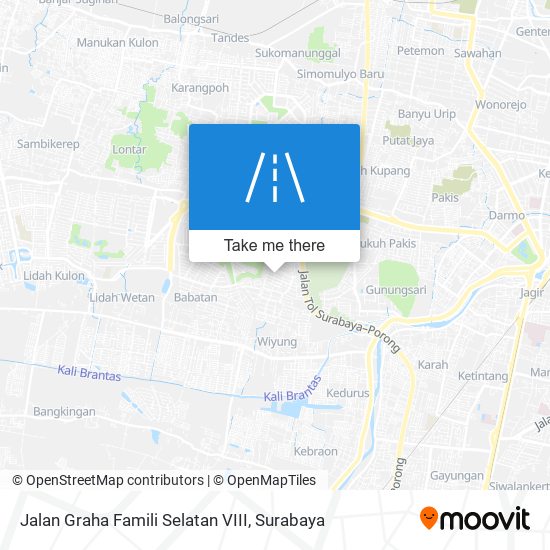 Jalan Graha Famili Selatan VIII map