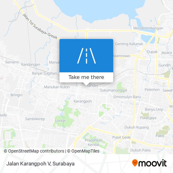 Jalan Karangpoh V map