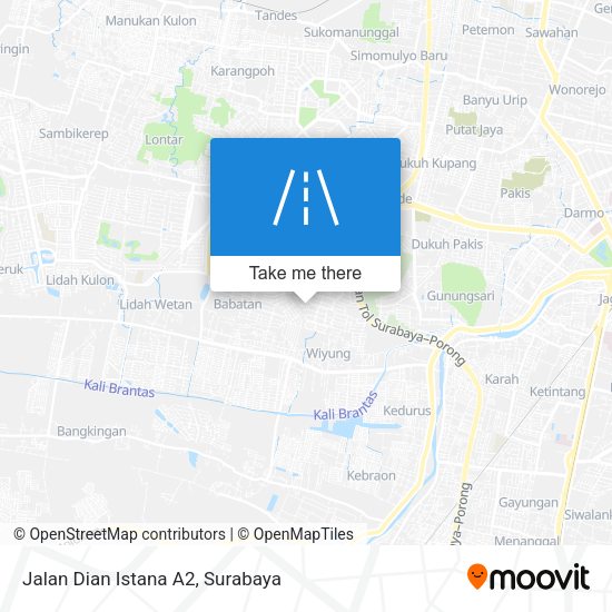 Jalan Dian Istana A2 map