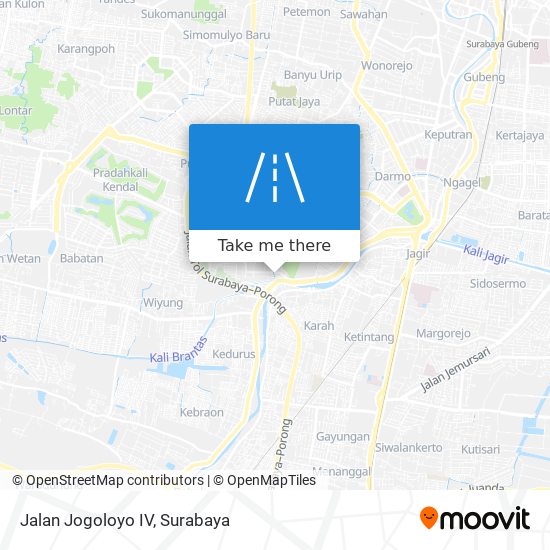 Jalan Jogoloyo IV map
