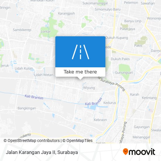 Jalan Karangan Jaya II map