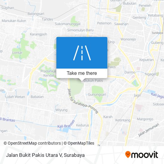 Jalan Bukit Pakis Utara V map