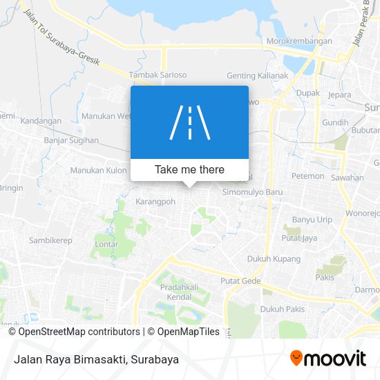 Jalan Raya Bimasakti map