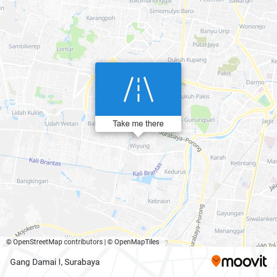 Gang Damai I map