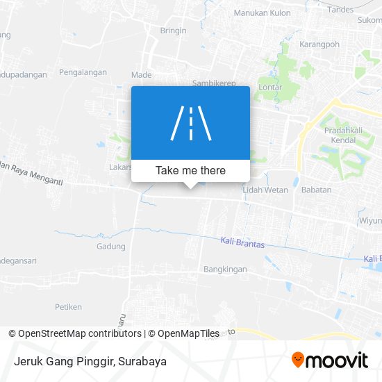 Jeruk Gang Pinggir map