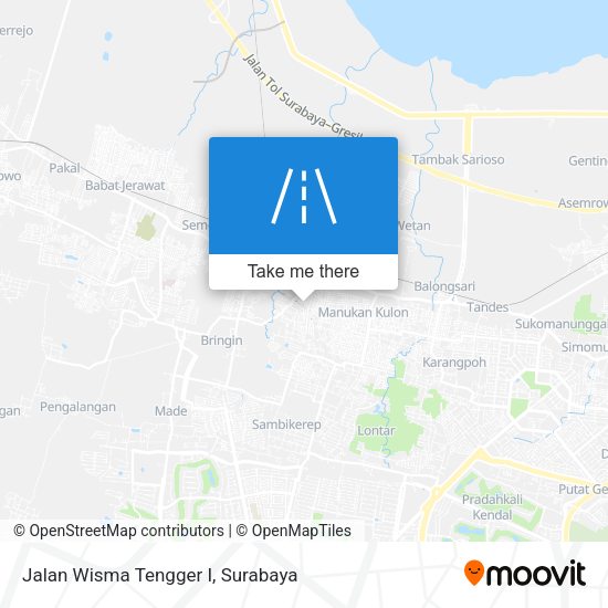 Jalan Wisma Tengger I map