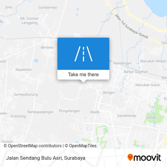 Jalan Sendang Bulu Asri map