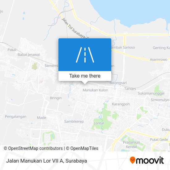 Jalan Manukan Lor VII A map