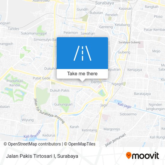 Jalan Pakis Tirtosari I map