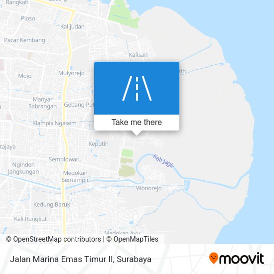 Jalan Marina Emas Timur II map