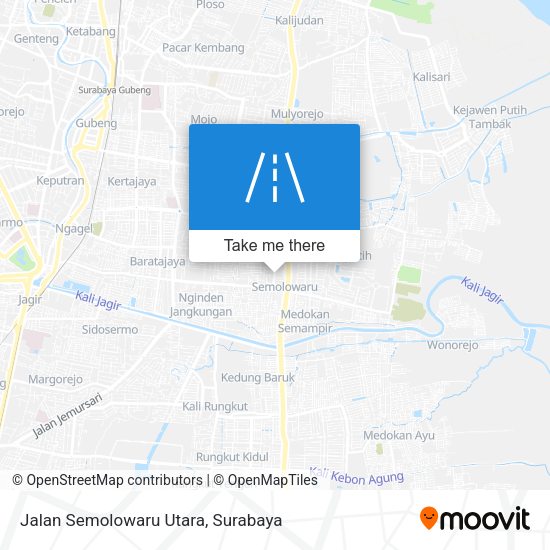 Jalan Semolowaru Utara map