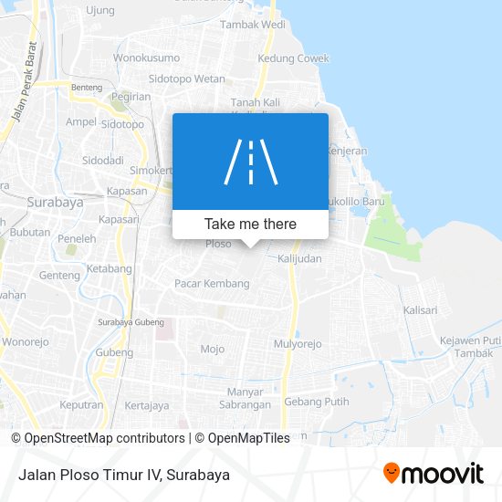 Jalan Ploso Timur IV map