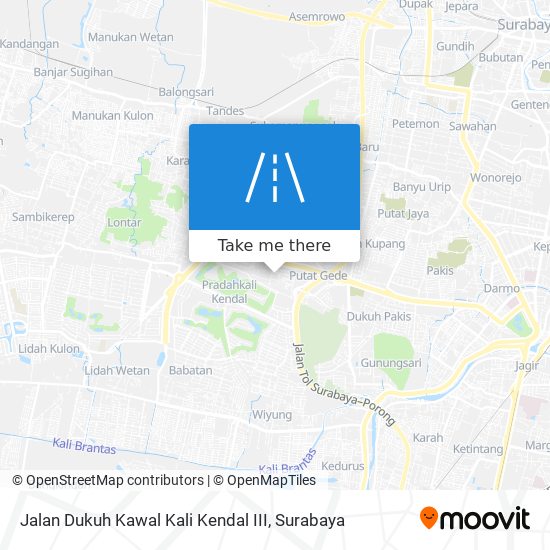 Jalan Dukuh Kawal Kali Kendal III map