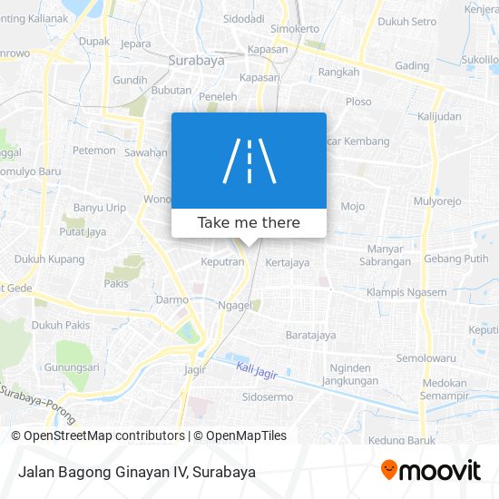 Jalan Bagong Ginayan IV map